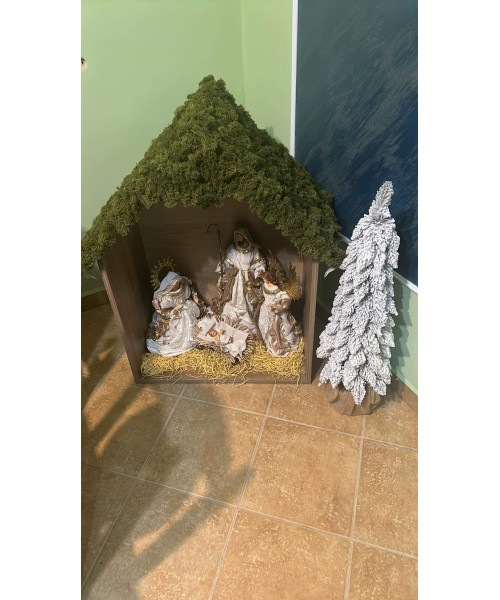 Alb Slim Műfenyő 80 cm