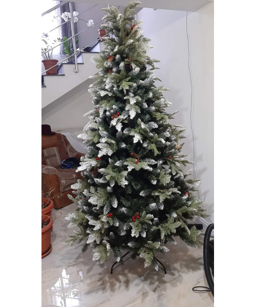 Realistic Műfenyő 3D + 2D - 220 cm